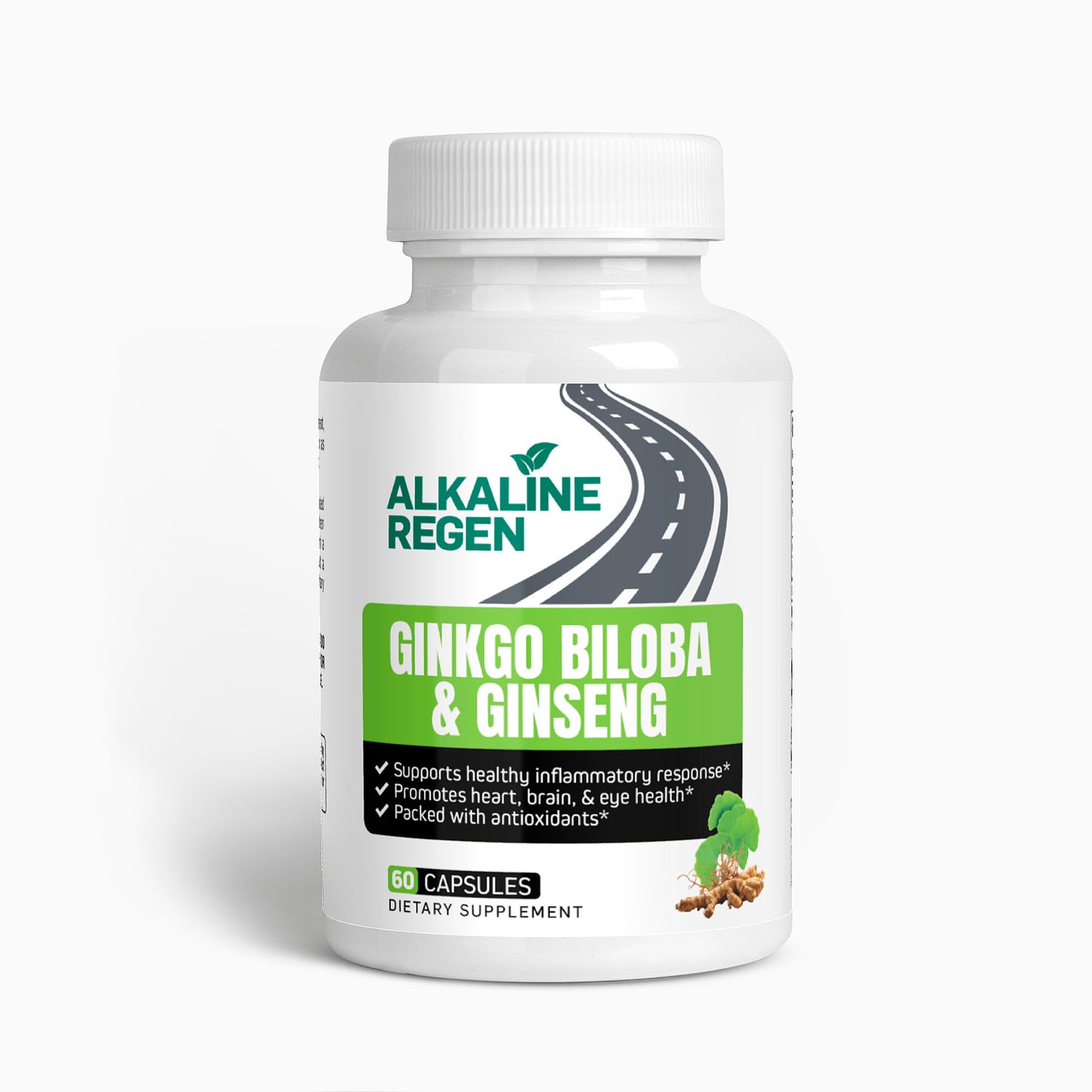 Ginkgo Biloba + Ginseng Capsules | Truckers