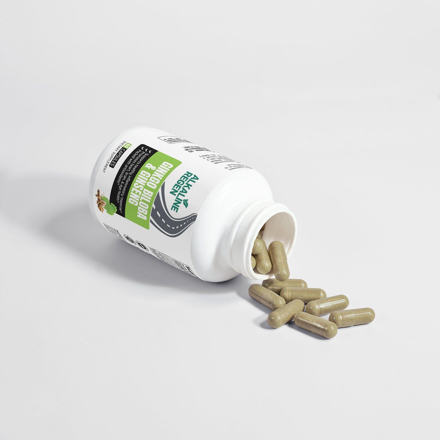 Ginkgo Biloba + Ginseng Capsules | Truckers