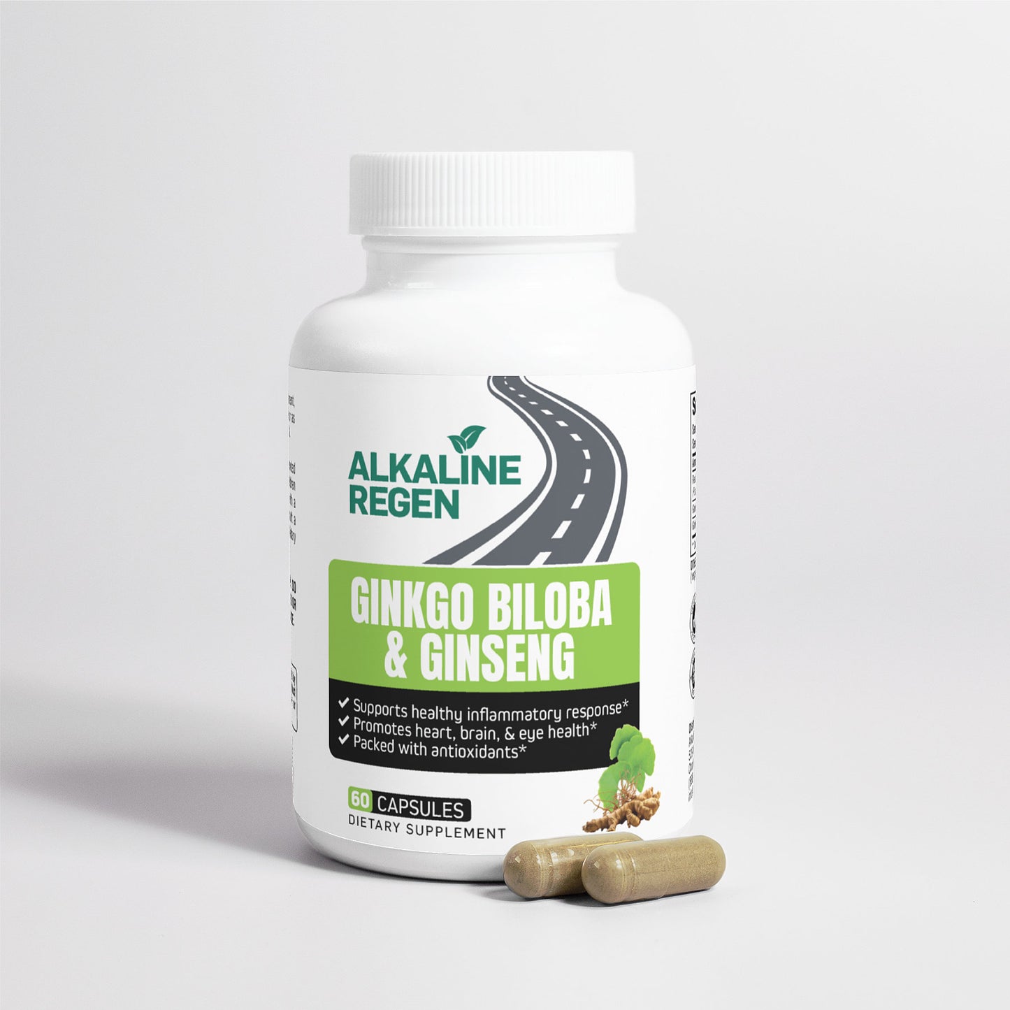 Ginkgo Biloba + Ginseng Capsules  | Truckers