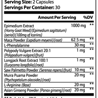 Horny Goat Weed Capsules  | Truckers